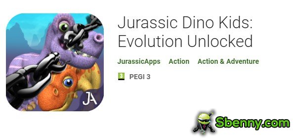 evolución de los niños dinosaurio jurásico desbloqueado