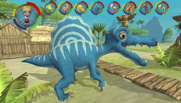 Gameplay screenshot from jurassic dino kids evolution unlocked for Android