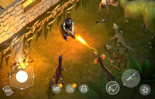 Gameplay screenshot from jurassic survival for Android