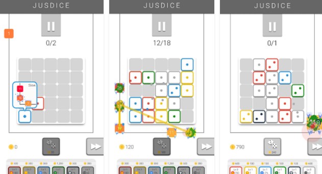 Gameplay screenshot from jusdice for Android