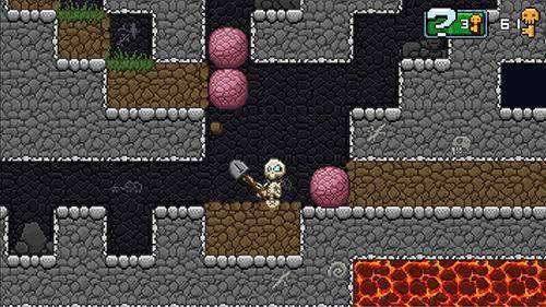 Gameplay screenshot from just bones for Android