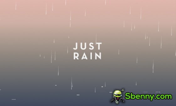 just rain