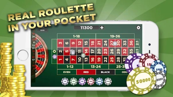 Gameplay screenshot from just roulette for Android