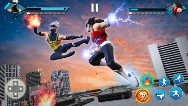 Gameplay screenshot from karate king fight offline kung fu fighting games for Android