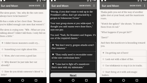 Gameplay screenshot from keeper of the sun and moon for Android