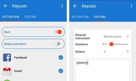 звуки клавиатуры keyusic MOD APK Android