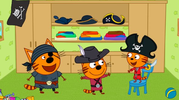 Kid a Cats Pirate Treasures Adventure para crianças MOD APK Android