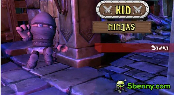 crianças ninjas