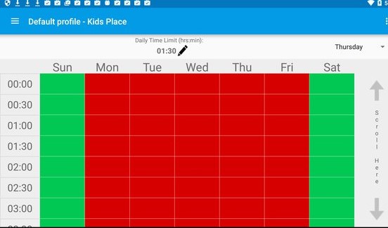 Gameplay screenshot from kids place parental control for Android