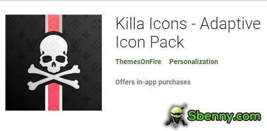 pacchetto di icone adattive di icone killa