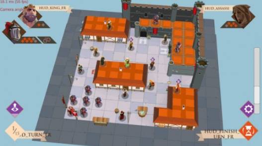 Gameplay screenshot from king and assassins for Android