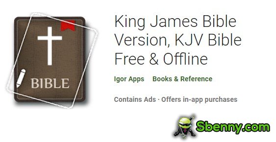 король джеймс библия версия kjv библия бесплатно и офлайн