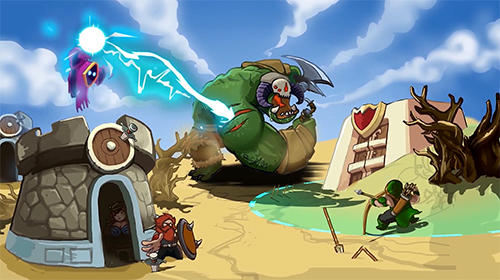 Gameplay screenshot from king of defense battle frontier for Android