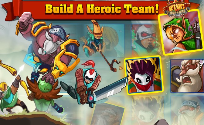 Gameplay screenshot from king of defense the last defender for Android