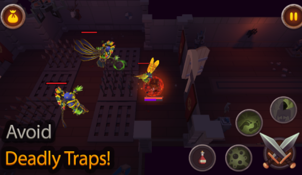 Gameplay screenshot from king of raids magic dungeons for Android