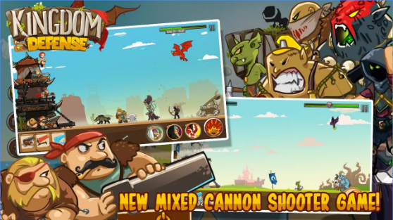 Gameplay screenshot from kingdom defense epic hero war for Android