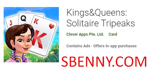 kings and queens solitaire tripeaks