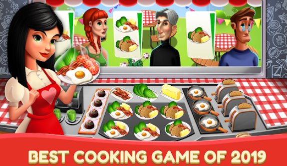 Gameplay screenshot from kitchen fever pro cooking games and food restaurant for Android