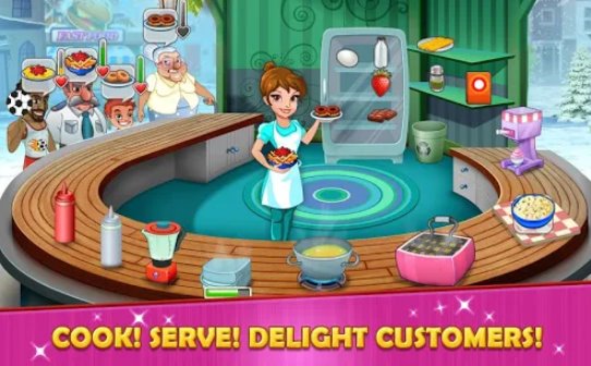 кухонная история кулинарная игра MOD APK Android