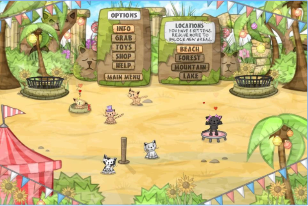 Gameplay screenshot from kitten sanctuary for Android