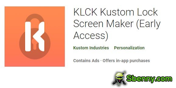 criador de tela de bloqueio personalizado klck
