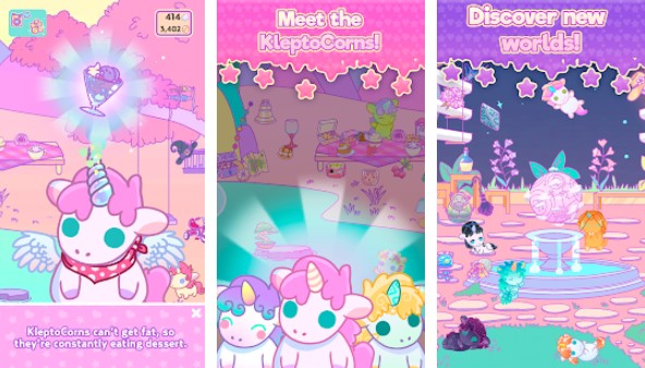 Gameplay screenshot from kleptocorns for Android