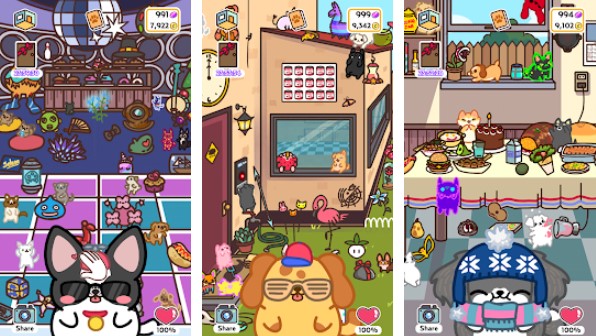 Gameplay screenshot from kleptodogs for Android