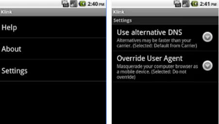Gameplay screenshot from klink tether without root for Android
