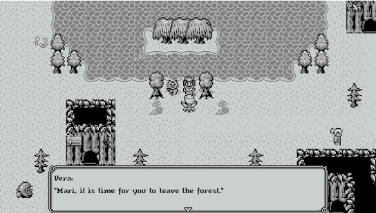Gameplay screenshot from knight of heaven finding light rpg for Android