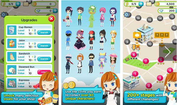 Gameplay screenshot from konbini story for Android