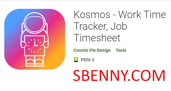 kosmos work time tracker job timesheet