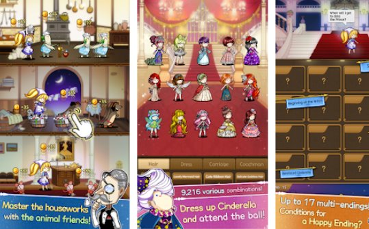 Gameplay screenshot from labor cinderella for Android