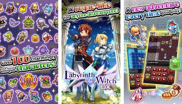 Gameplay screenshot from labyrinth of the witch dx for Android