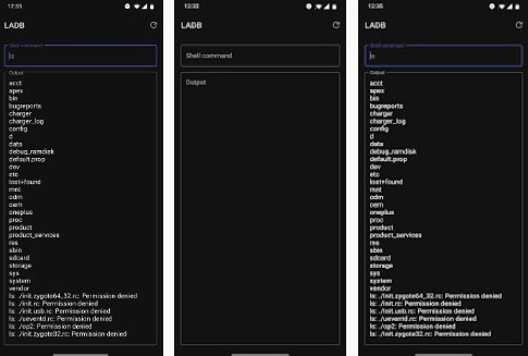 Gameplay screenshot from ladb local adb shell for Android