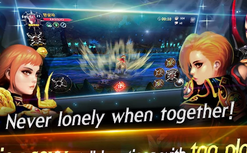 Gameplay screenshot from lady knights for Android