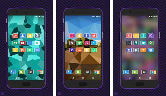 pacchetto di icone in stile lai allungato MOD APK Android
