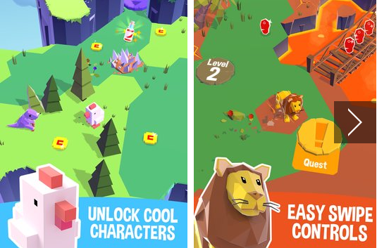 Gameplay screenshot from land sliders for Android