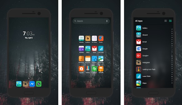 lanting icon pack материал и красочный MOD APK Android