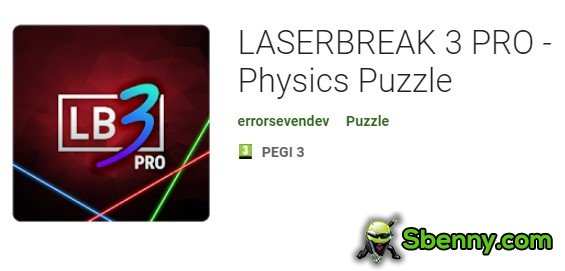 laserbreak 3 pro puzzle di fisica