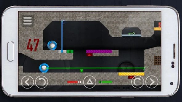 Gameplay screenshot from laserbreak escape for Android