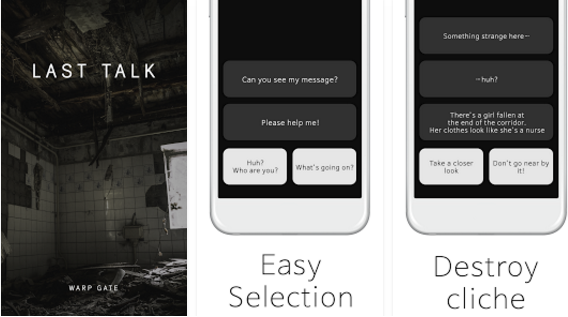 Gameplay screenshot from last talk for Android