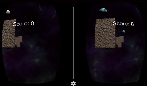 Gameplay screenshot from lazy eye vr Ship for Android