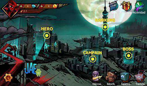 Gameplay screenshot from league of stickman zombie for Android