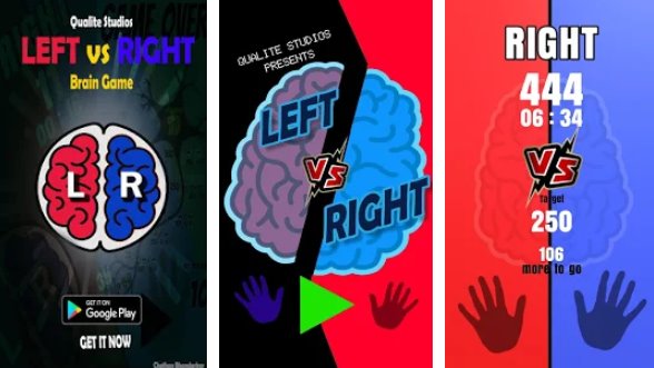 left vs right brain game pro