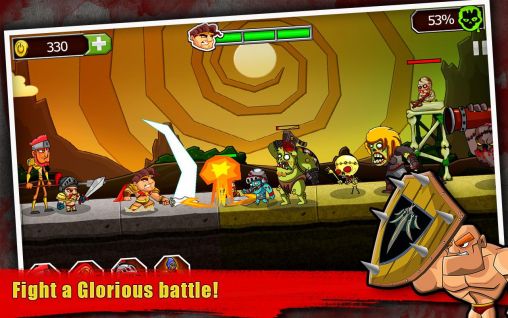 Gameplay screenshot from legend vs zombies for Android