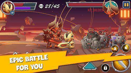 Gameplay screenshot from legendary warrior for Android