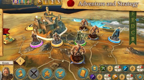 Gameplay screenshot from legends of andor the king s secret  for Android