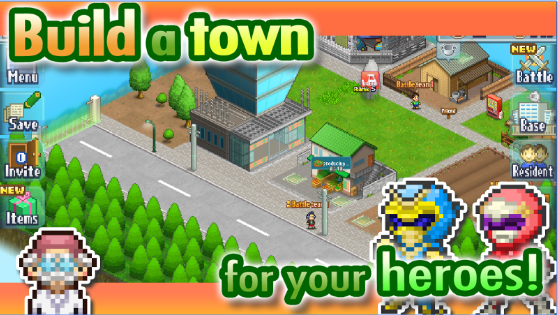 Gameplay screenshot from legends of heropolis for Android