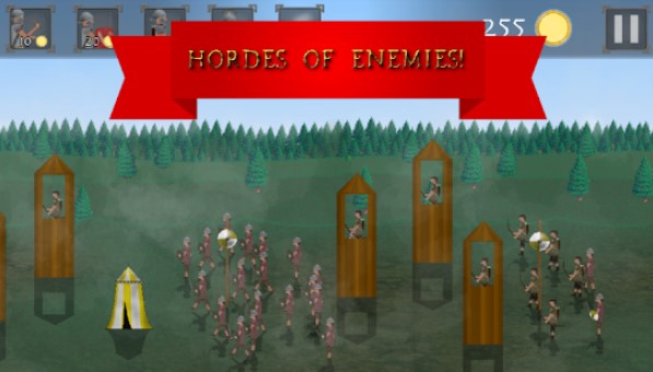 Gameplay screenshot from legions of rome for Android
