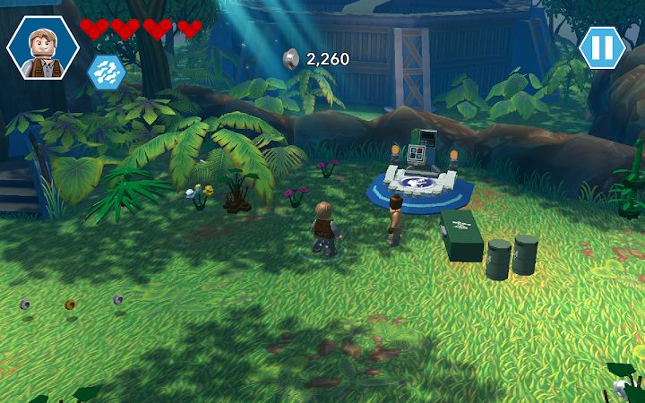 Gameplay screenshot from LEGO® Jurassic World™ MOD APK for Android